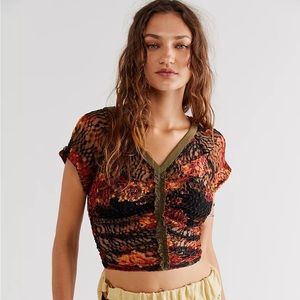 NWOT Free People Solana Top